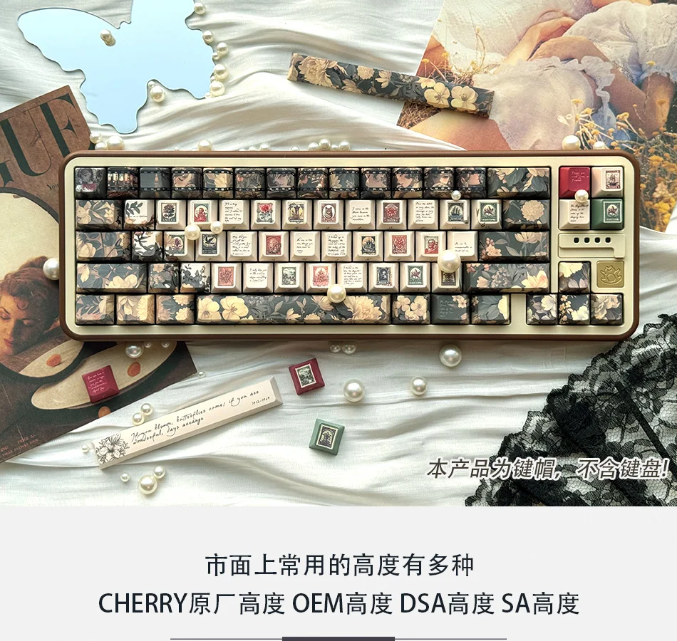 Liufeng Yuyun Keycap Ретро Сублимация для 616875разделенное пространство Wooting Keycap 145 клавиши вишня китайский стиль чернильная живопись Keycap (art.: 3920c7bd1d0f8) - 3920c7bd1d0f8