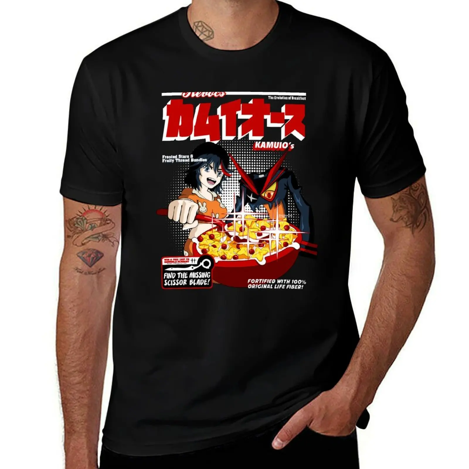 Revocs Kamuio's T-Shirt t shirt man casual men t shirt cotton 100% T-Shirt