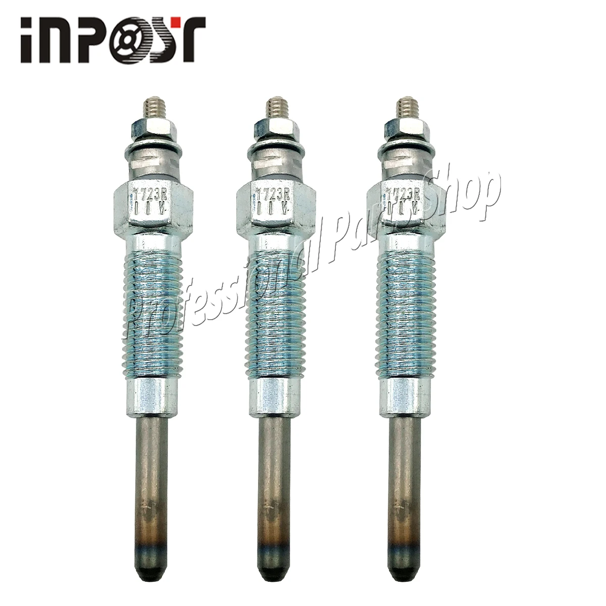 Свеча накаливания L3E 11 В, 3 шт., 30L66-00302 для двигателя Mitsubishi L3E PelJob EB12.4 EB14