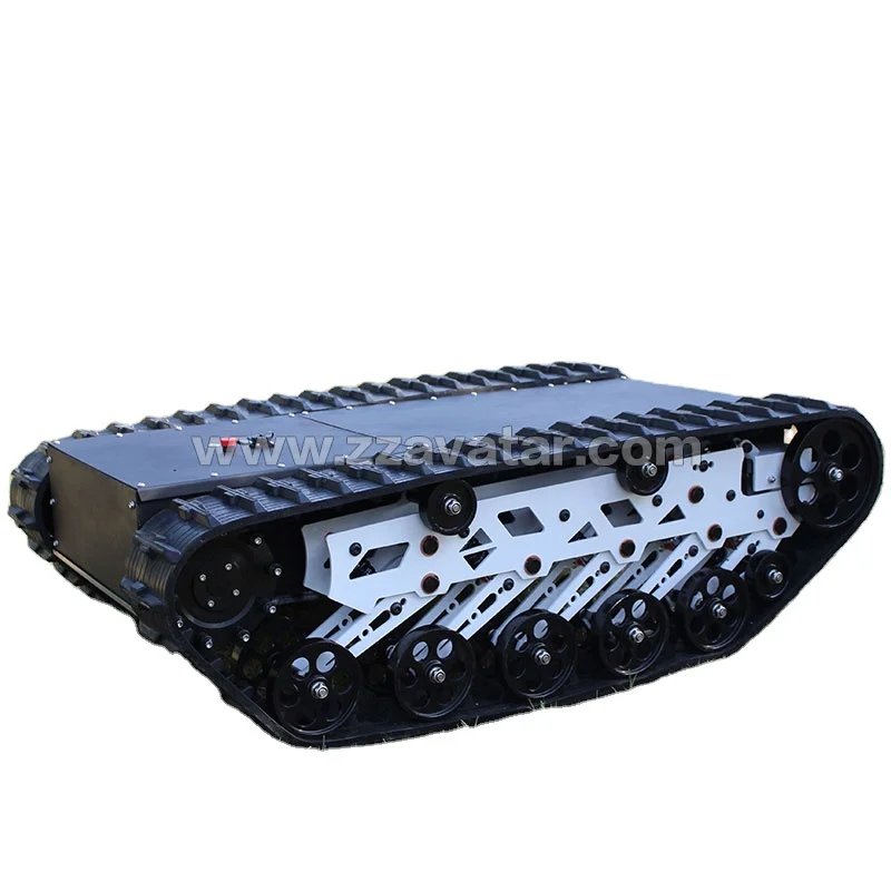Christie Подвесное гусеничное шасси Rc Платформа робота Ugv Металлическое шасси робота AVT-12T