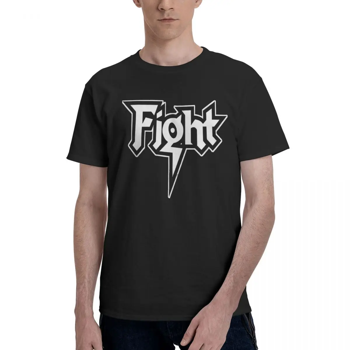 Fight Rob Halford Judas Priest War Of Words (Винтажный стиль) METALee, 100% хлопок, повседневный дышащий удобный топ, забавный мужской топ