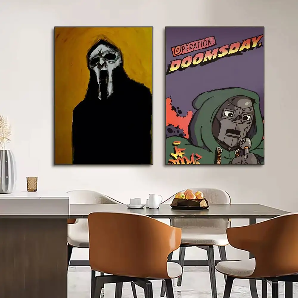 Фото MF D-Doom Madlib постер HD художественный липкий настенный водонепроницаемый домашний постер для гостиной, спальни, бара, эстетическое украшение №4