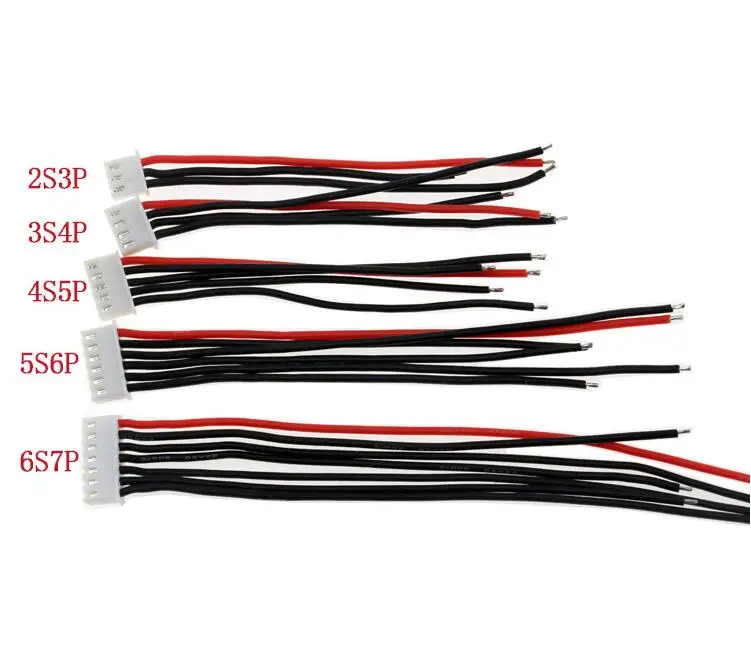 5 шт., зарядный кабель Lipo для IMAX Skyrc B3 B6 A6 A8 E3 E5