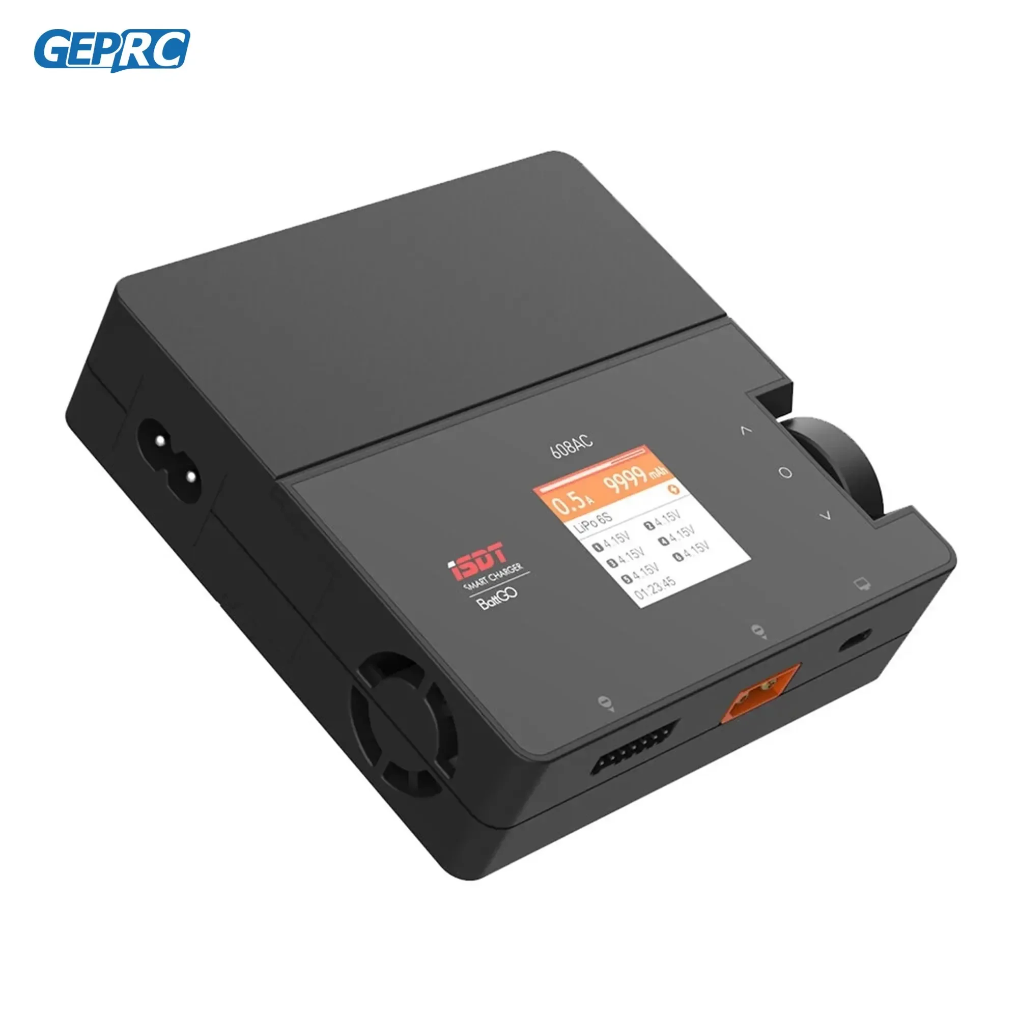 Фото GEPRC ISDT 608AC 200 Вт 8A BattGo умное зарядное устройство полностью заряженный зуммер костюм для RC FPV квадрокоптера серии Tinygo дрон №3