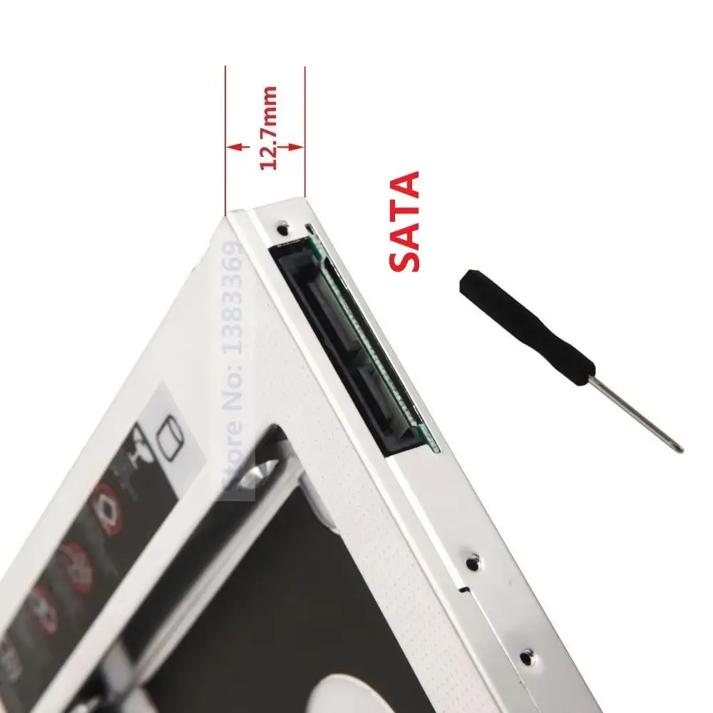 Универсальный кронштейн для жесткого диска 2nd 2,5 HDD с оптическим отсеком для Acer 5750 5735 5335 6530 6530G 6930 6930G GSA-T50N AD-7560s Хранение данных