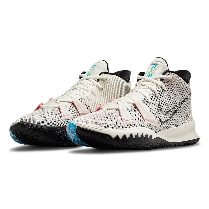 Фото Кроссовки Nike Kyrie 7 бледные цвета слоновой кости №3