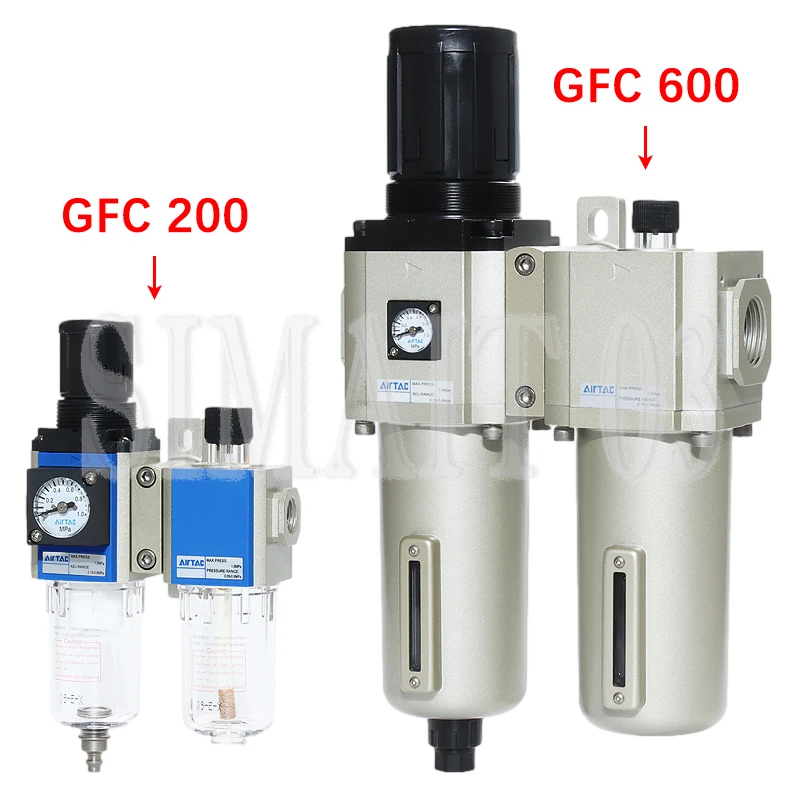 AIRTAC Фильтр сепарации масла и воды для процессора источника воздуха GFC200-08 300-10 400-15 600-25 (art.: 3920d0dc227f0) - 3920d0dc227f0