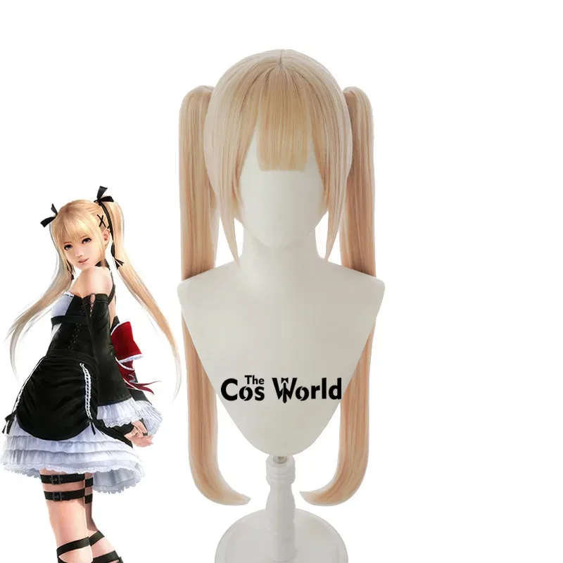 Dead or Alive Marie Rose 80 см длинные прямые аниме косплей парики волокно термостойкие синтетические волосы + шапочка для парика