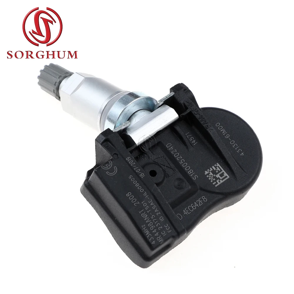 Датчик контроля давления в шинах TPMS для Suzuki Vitara Alto SX4 S-cross Ignis Baleno Swift Jimmy 43139-61M00 43130-61M00 433 МГц (art.: 3920cab9b8cce) - 3920cab9b8cce