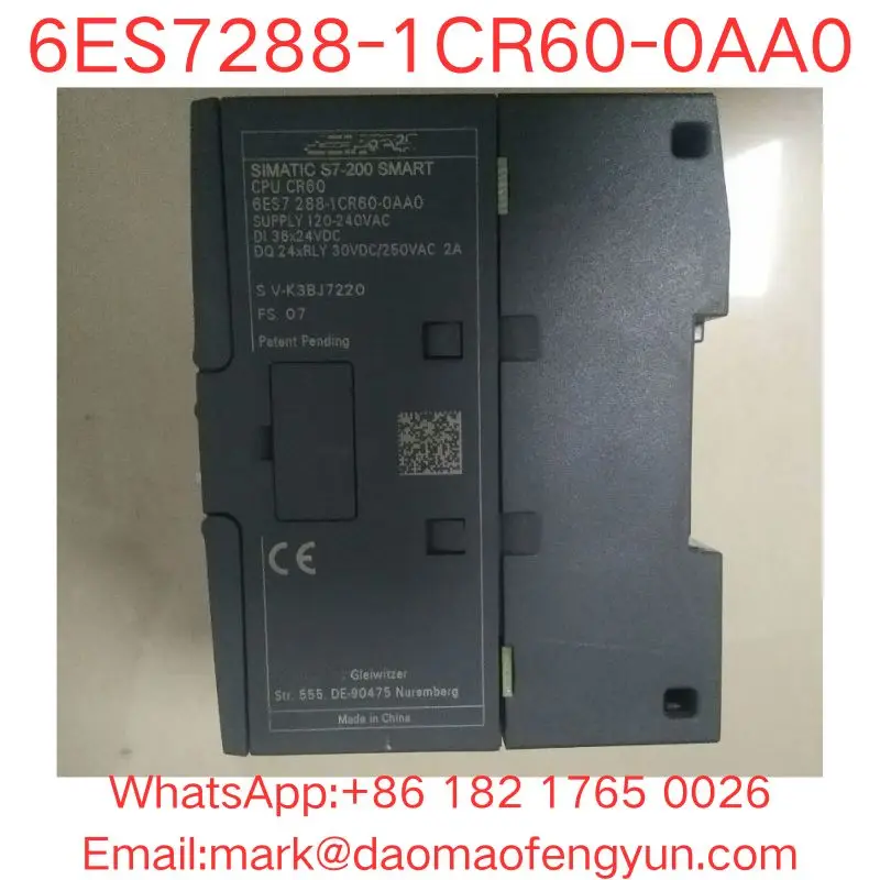 6ES7288-1CR60-0AA0 использованный протестированный ок в хорошем состоянии (art.: 3920c6c51bdf1) - 3920c6c51bdf1