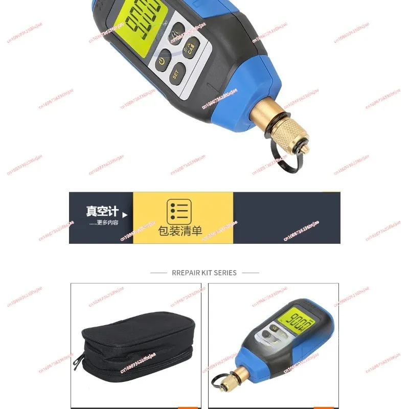 Фото VMV-1 Digital Portable High Precision комбинированное давление и вакуумная электронная №3