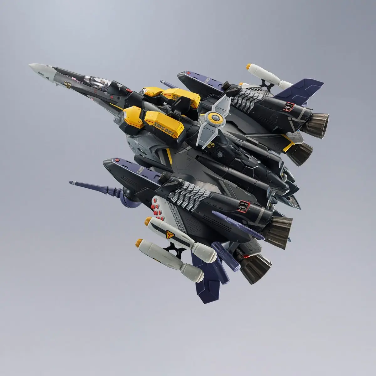 Фото Bandai DX Chogokin VF-25S Messiah Ozma Lee Custom Heavy Armament Pack Armored Savior Revival Edition Фигурки Модель игрушки №3