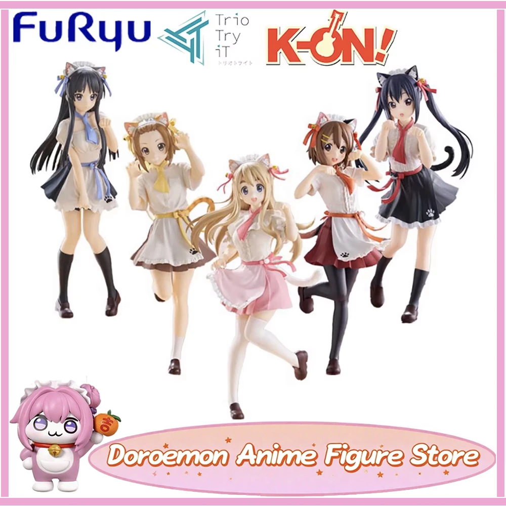 Предварительный заказ новый оригинальный Furyu Trio-Try-It K-On! Kotobuki Tsumugi Tainaka Ritsu Akiyama Mio Nakano Azusa Hirasawa Yui Фигурки