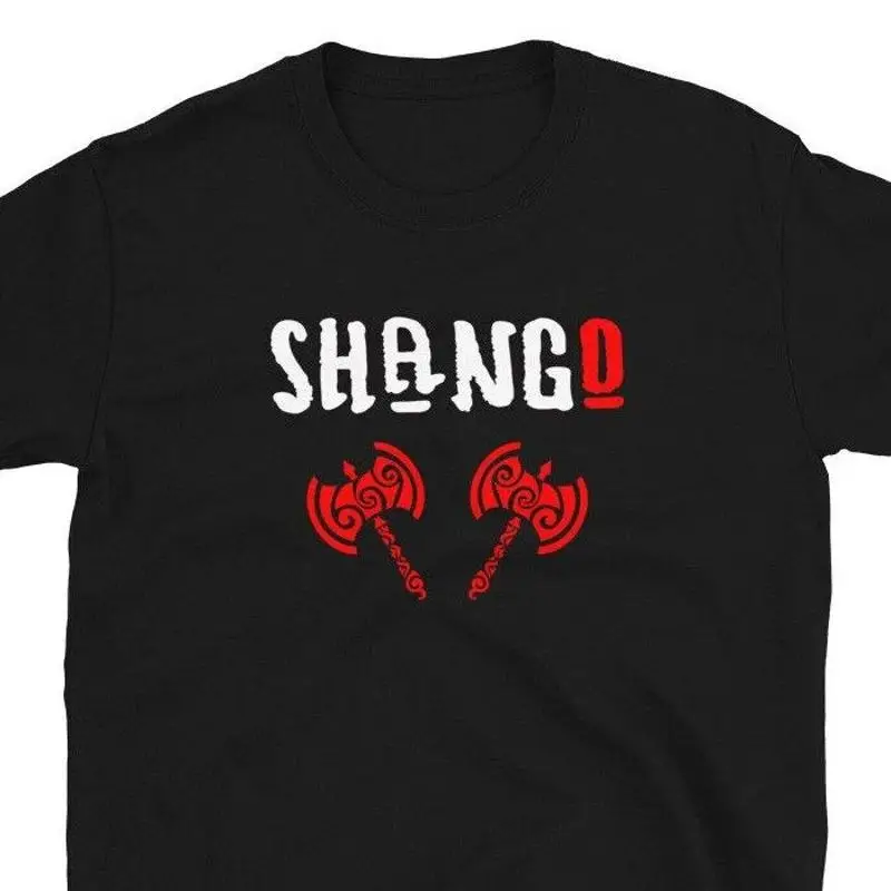 Футболка Shango Santeria Chango Yoruba Ifa Религия Xango Orisha Goddess