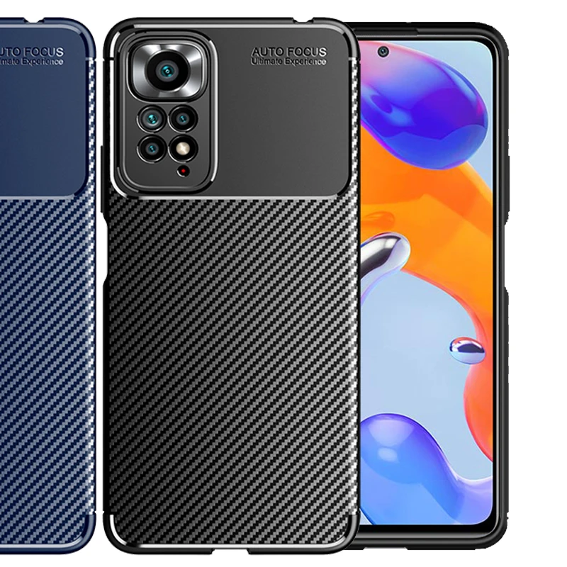 Чехол для Redmi Note 11 Pro, чехол для Xiaomi Redmi Note 11 Pro, задняя крышка-бампер из мягкого ТПУ для Redmi Note 11 S Pro 11 S, чехлы