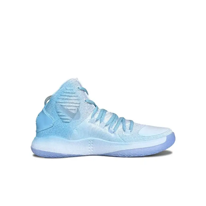 Фото 【Настроить】Nike Hyperdunk X Баскетбольные кроссовки мужские средние кроссовки белого/лаке синего цвета AO7890-101 №2