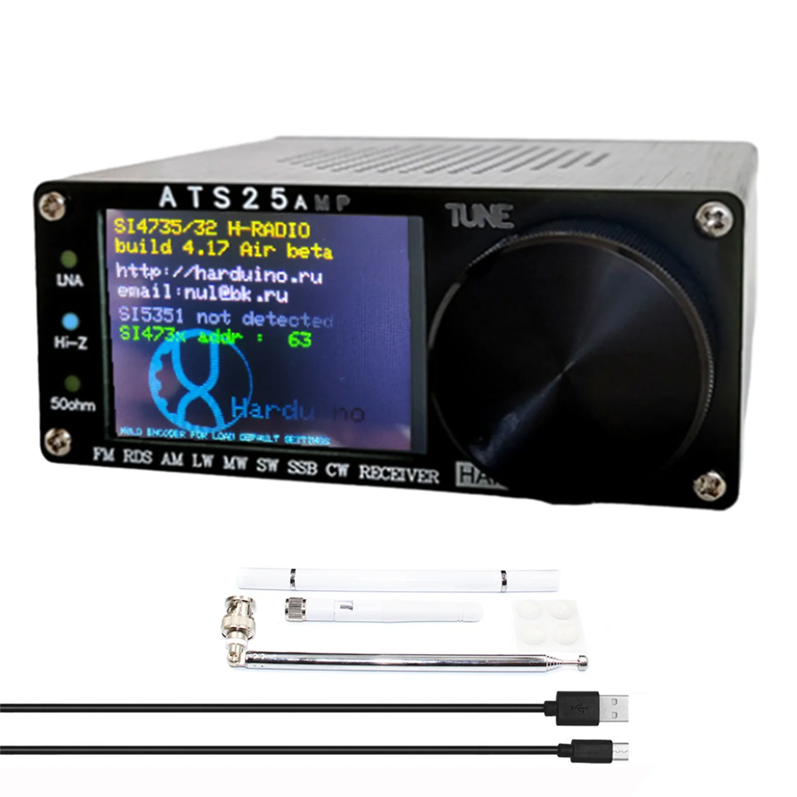 4,17 прошивка ATS25AMP RDS полнодиапазонное радио с полнодиапазонным радио, сканирующие магнитные стереодинамики полного диапазона
