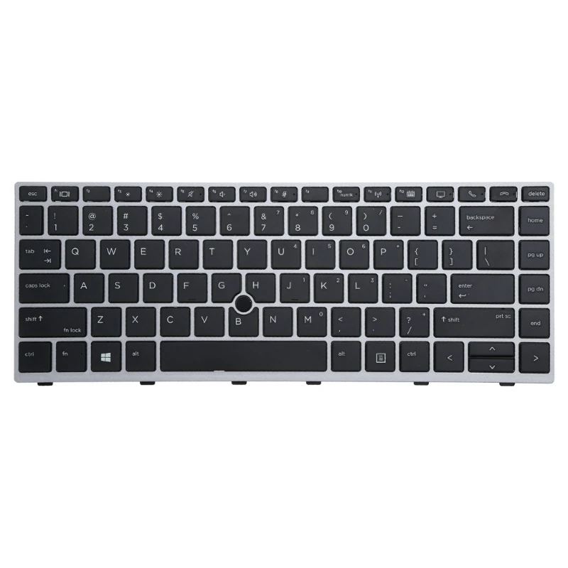 Клавиатура ноутбука, американская раскладка для EliteBook 840 846 745 американская версия, черная, Прямая доставка