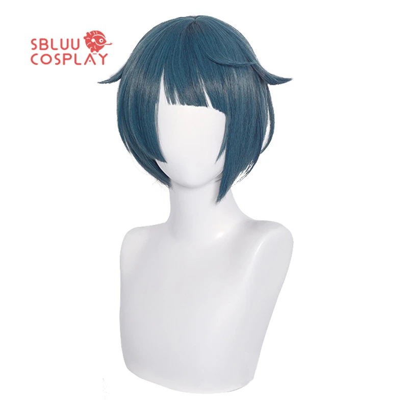 SBluuCosplay Genshin Impact Косплей Синцю Косплей Парик