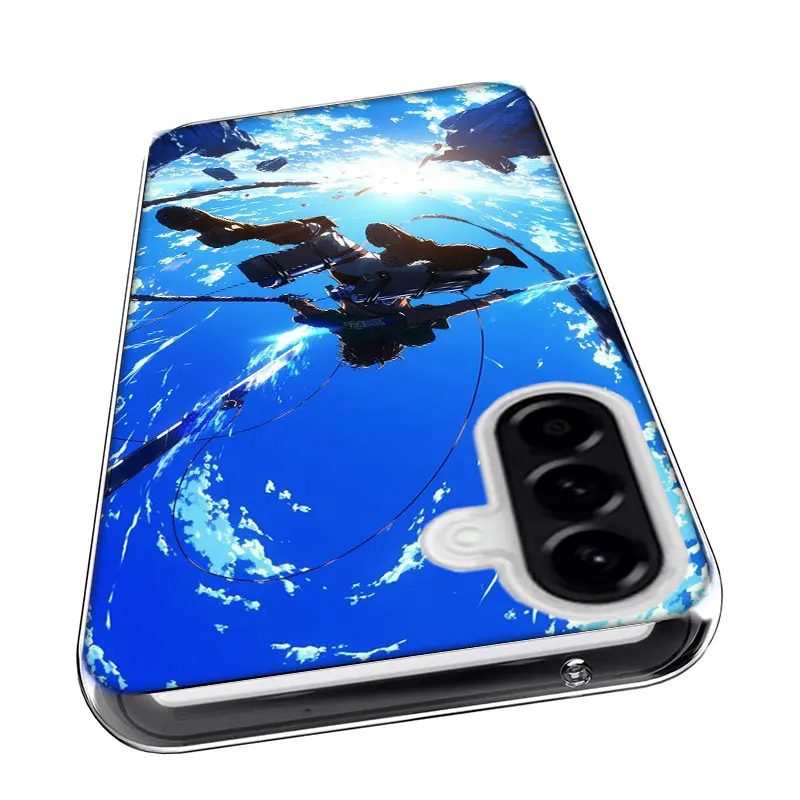 Фото Чехол с персонажем LEVI ACKERMAN для A55 A35 A25 A15 Samsung A05S A54 A34 A24 A14 A13 A23 A33 A53 Galaxy A70 A50 A40 A04S A03S A20E №3