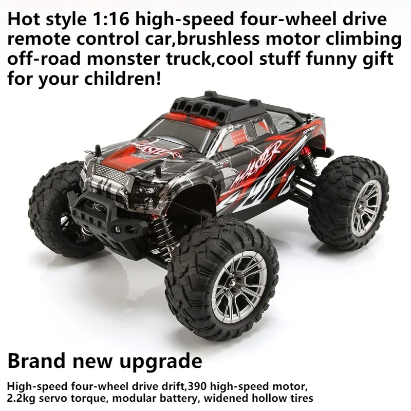 Игрушечный автомобиль Cool Stuff, забавный подарок-горячий 1:16, высокоскоростные внедорожные радиоуправляемые автомобили с дистанционным управлением, модель автомобиля с дистанционным управлением, бесщеточный радиоуправляемый грузовик, игрушки для детей