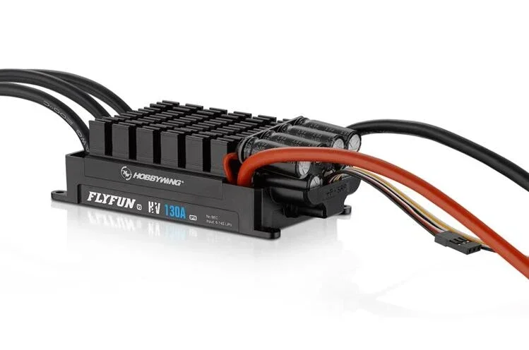 Hobbywing FlyFun 130A/160A HV OPTO V5 Контроллер скорости 6-14S Lipo Бесщеточный ESC без BEC с DEO для радиоуправляемого самолета Квадрокоптера