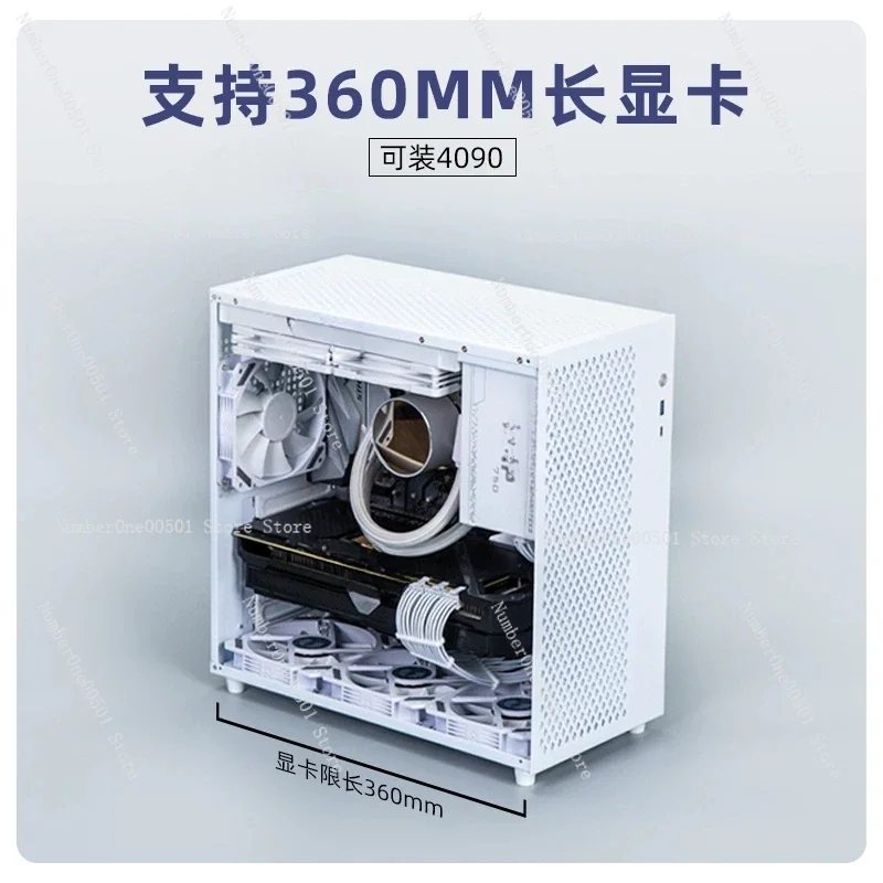P100 Мини-портативный настольный блок питания ATX для материнской платы, компьютер K99 240, небольшой корпус с водяным охлаждением (art.: 3920cd62775c1) - 3920cd62775c1