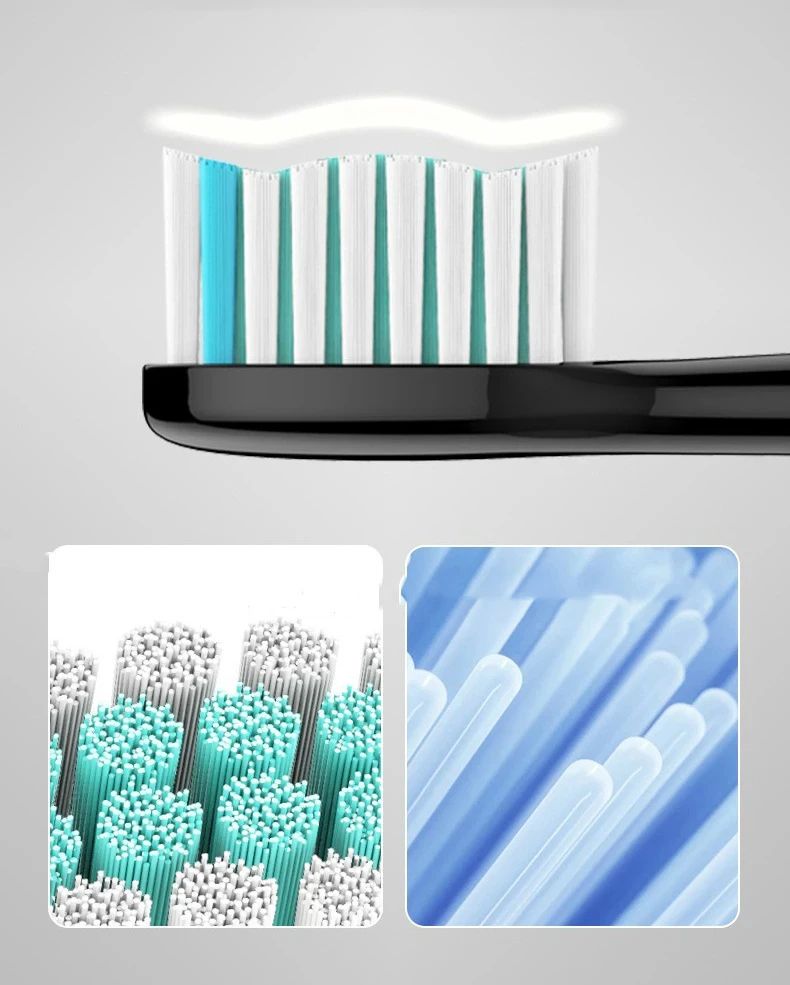 Фото Насадки для электрической зубной щетки Philips Sonicare Diamond, для гигиены полости рта, стандартные Сменные мягкие насадки для зубной щетки №4