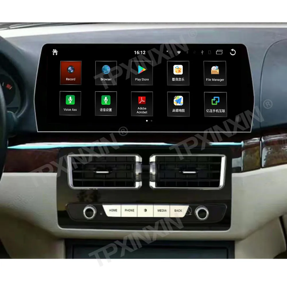 Фото Сенсорный экран Qled на Android 12 для BMW 3 серии M3 E46 1999-2005, беспроводной автомобильный мультимедийный плеер Carplay с GPS, запчасти для радио и навигации №3
