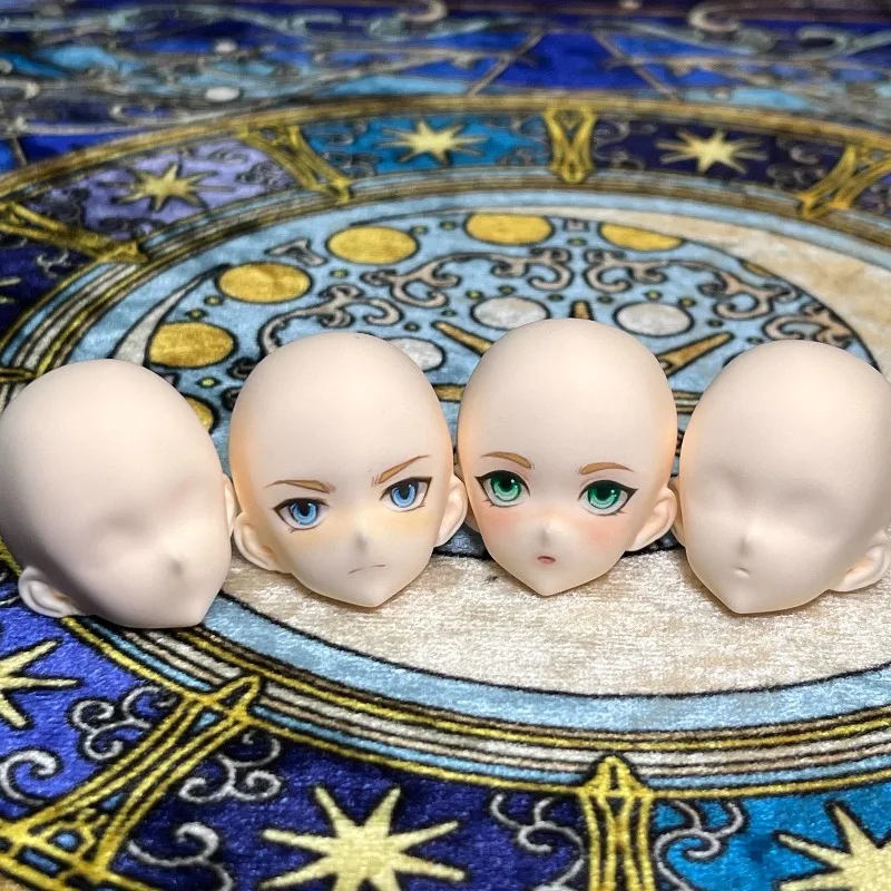 3 см/3,5 см кукла лицо силиконовая форма DIY ручная работа ультра-легкая глина мультфильм аниме кукла контур лица детали скульптура глиняные формы