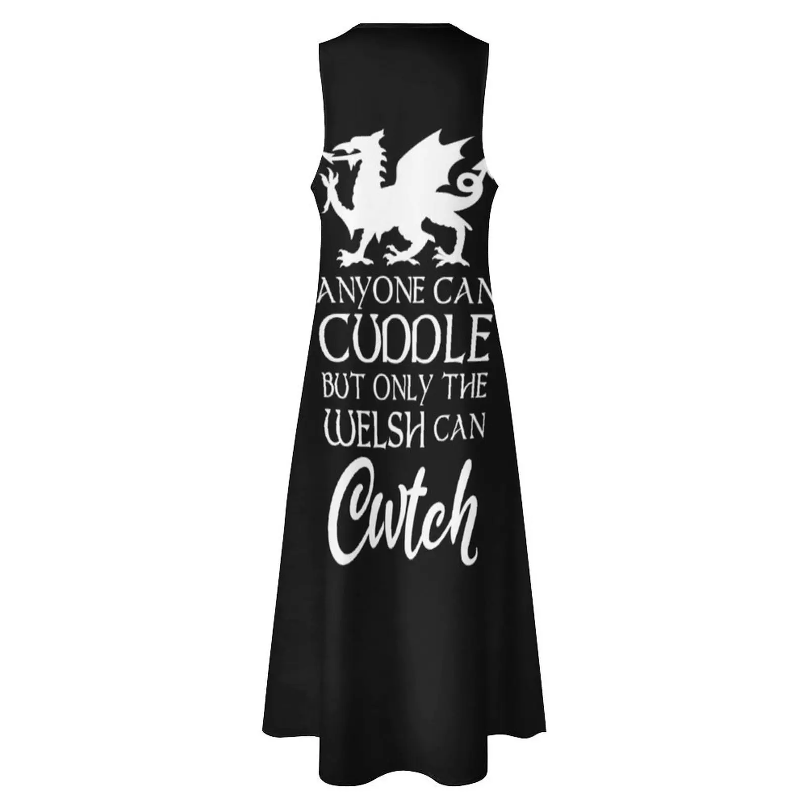 Фото Anyone Can Cuddle But Only The Welsh Can Cwtch I Love Wales Длинное платье Летние платья для женщин платье вечернее длинное платье №4