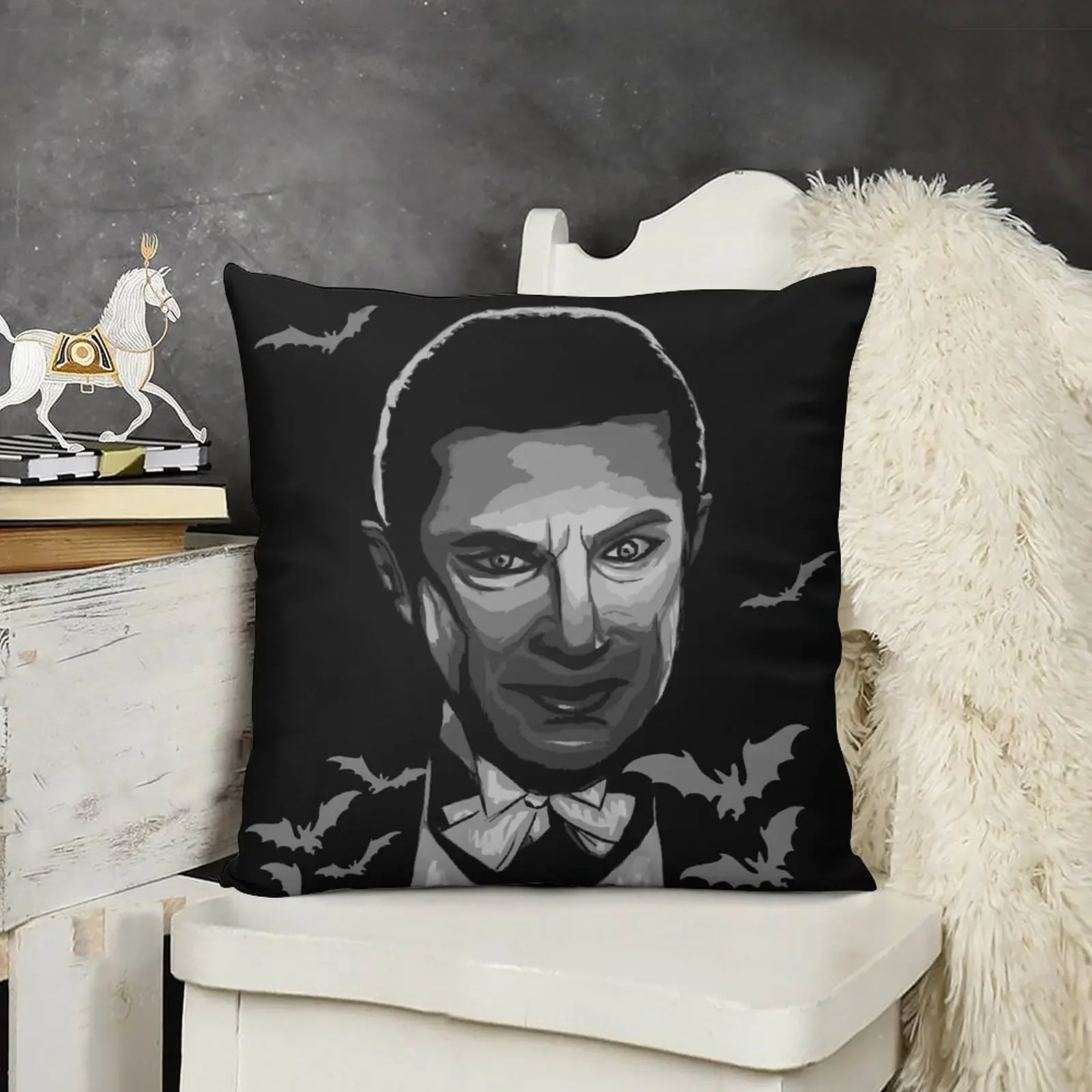 Bela Lugosi Count Dracula Vampire пледы наволочки для диванов подушка на заказ фото подушка