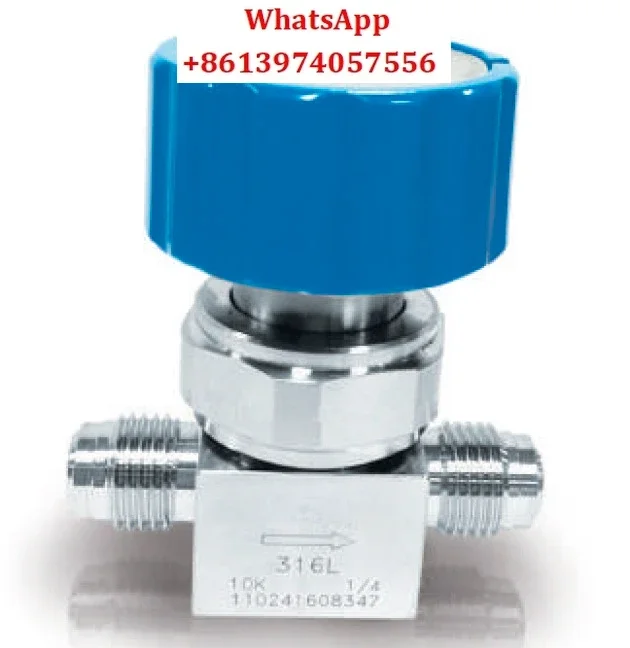 Ручной мембранный клапан низкого давления 1/2 MVCR 10 бар S8DVN-VM-P