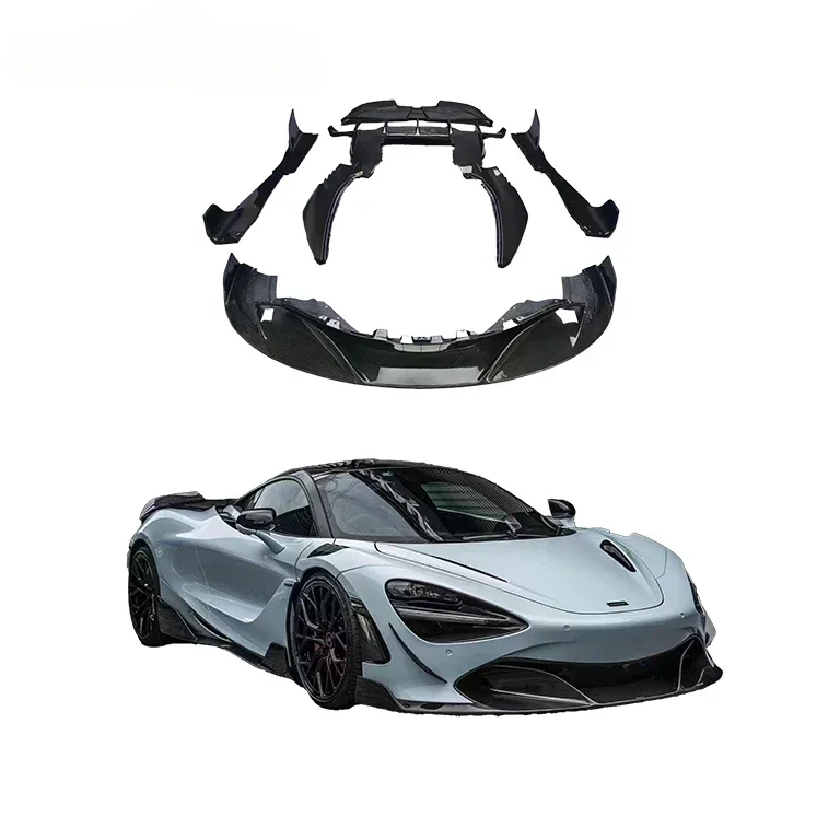 Фото Комплект морковки, нержавеющая сталь, карбоно seco для McLaren 720s №2