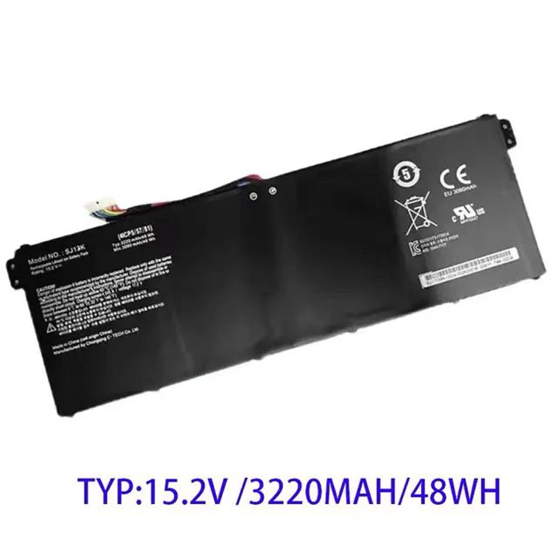 SJ13K 4ICP5/57/81 Аккумулятор для ноутбука Acer SJ13K для LG XU100370-17008 13U580 Ноутбук 15,2 В 48 Втч/3220 мАч