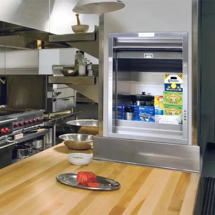 FUJI Китай Маленький 100 кг Дешевая цена Пищевой лифт Dumbwaiter Мелкие товары Лифт для кухни