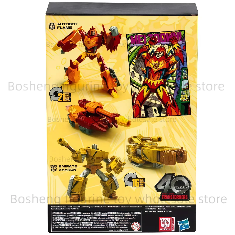 В наличии Hasbro Transformed Toys G1 Autobot Flame Emir Deformation Robot Фигурка Модель Коллекционная игрушка Праздничный подарок