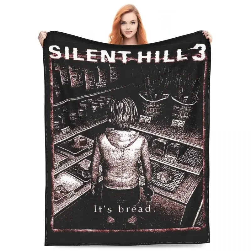 Одеяло It's Bread Silent Hill 3, фланелевое домашнее одеяло с вересом, уютное супермягкое покрывало для дивана, sumikko guras @ 0¥