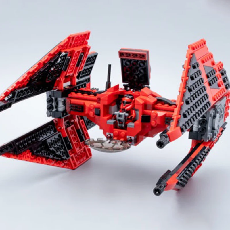 MOC 75240 Royal Guard Interceptor Space TIE Fighter Строительные Блоки DIY Строительный Набор Для Детей Идеи Рождественских П...