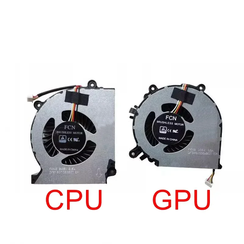 Новый охлаждающий вентилятор для ноутбука Clevo NB50TK1 NB60 NB70 K670E G6 D3 E3 Shinelon DD2 DC2 Plus ZX6 CP5S1 911GTS Cooler