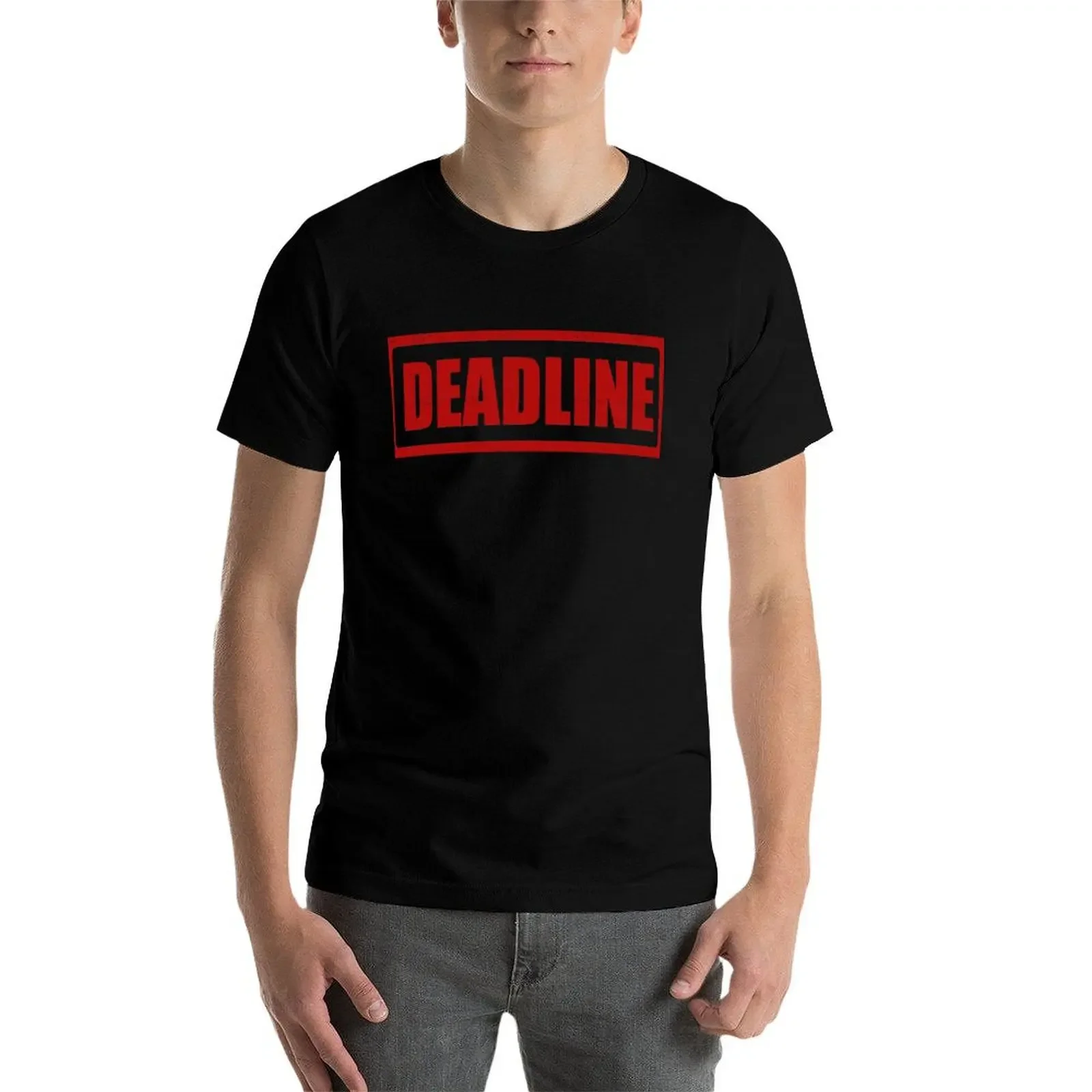 Фото Футболка Deadline, спортивные фанаты, мужские белые футболки №3