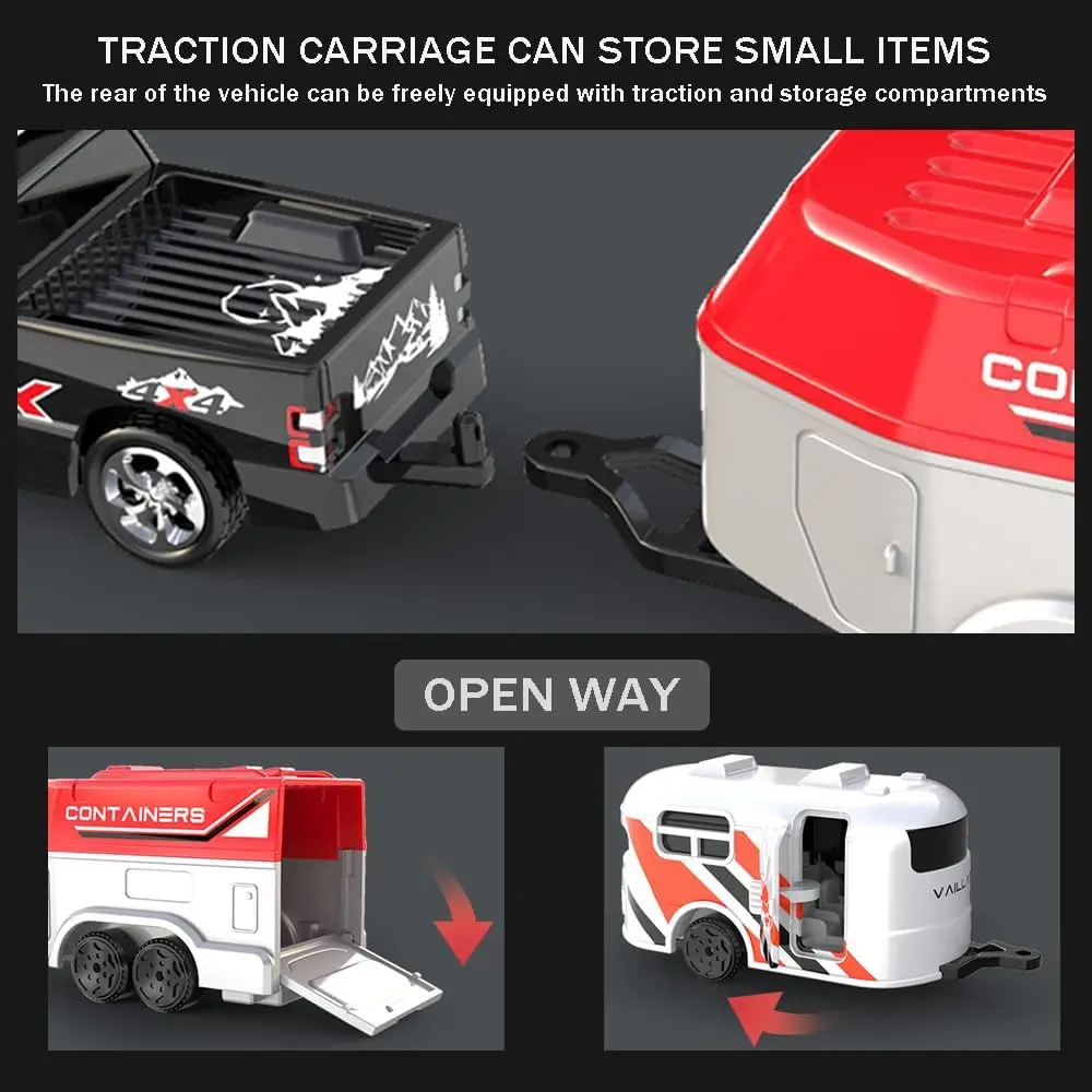 Фото 1:64 RC Truck 2.4G Высокоскоростной Drift RC Car Легкосплавный автомобиль с дистанционным управлением Мини-внедорожник с подсветкой RC Игрушки для мальчиков и детей №5