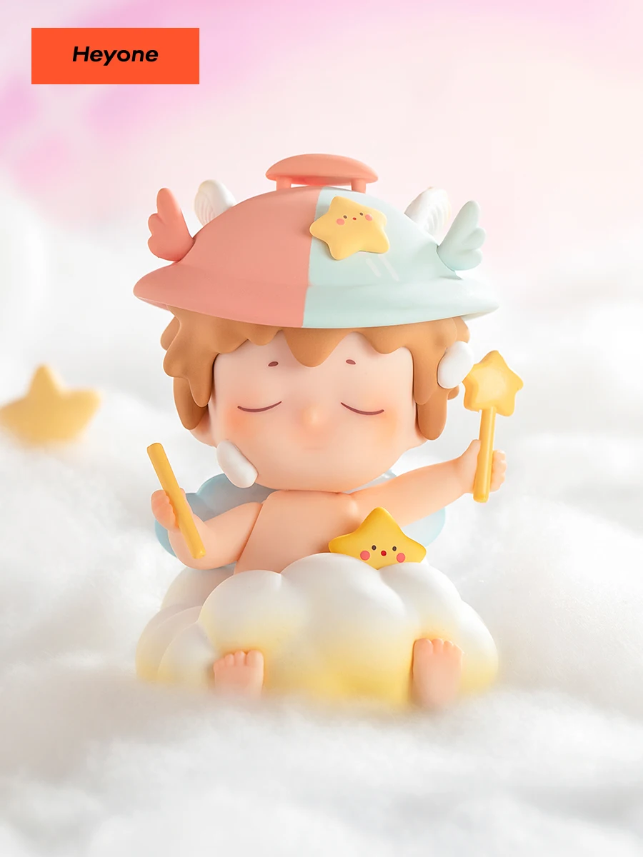 Облачная игра Heyone HUHU, серия город, милая фигурка, загадочная коробка, подарок, коллекция детской одежды, подарок ручной работы
