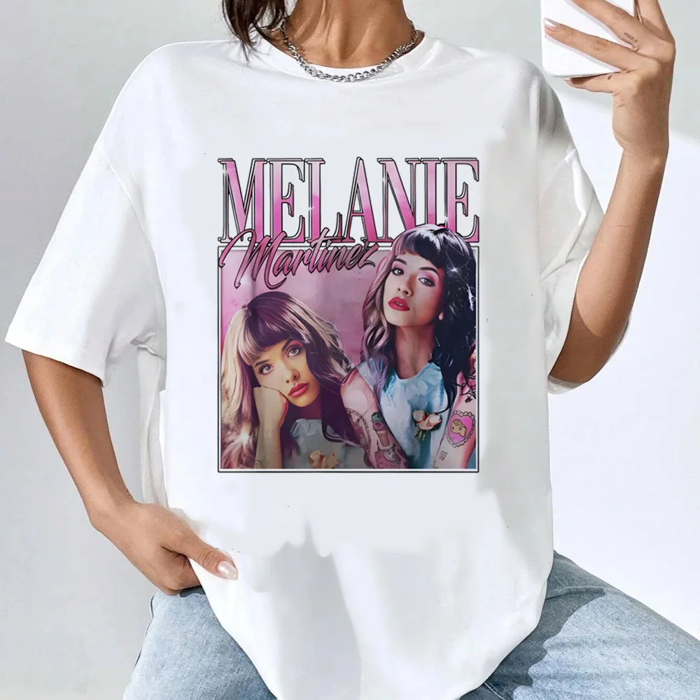 Фото Melanie Martinez shirt girl Trendy Retro hip hop Vintage Punk Psychedelic t shirt Vintage Y2k korean clothes Colorful Graphic №5