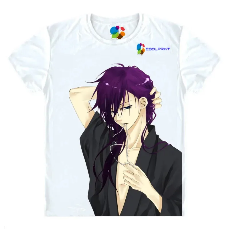 Футболка с крутым принтом аниме Hakuouki Hakuoki, мульти-стиль, короткие футболки Toshizo Hijikata Hajime Saito, моты для косплея, рубашки в стиле хитай (art.: 3920cfa8649a7) - 3920cfa8649a7