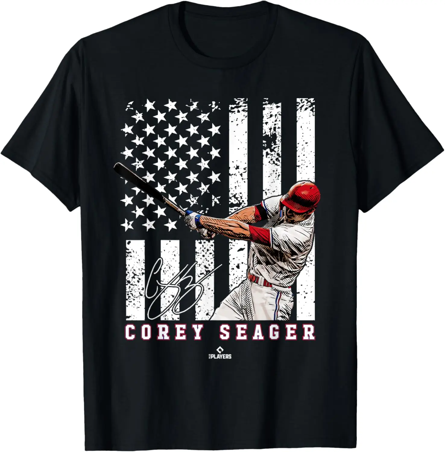 Футболка Show Your Pride Corey Seager Texas MLBPA