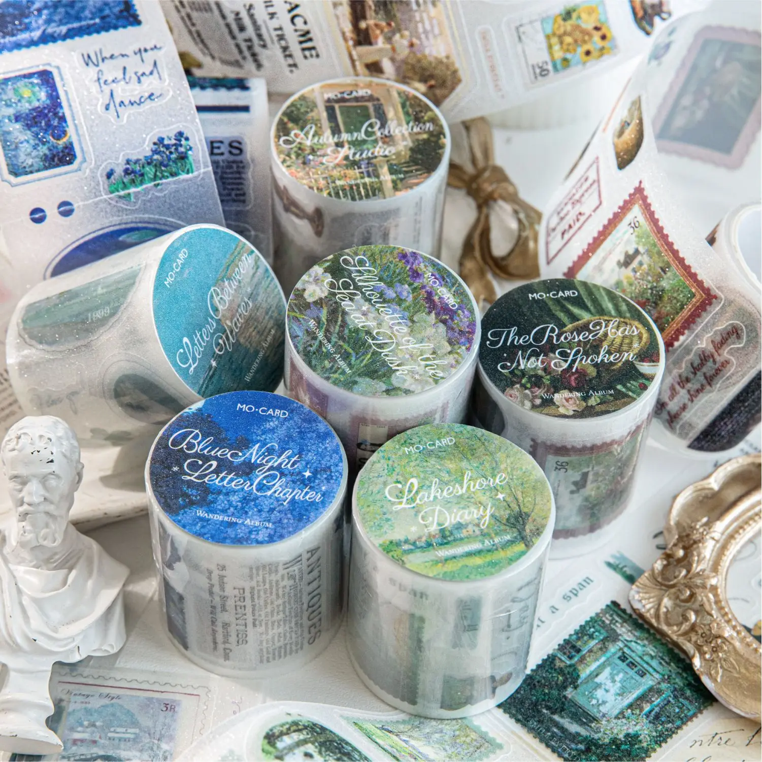 Фото 1 шт./лот DIY декоративные клейкие ленты Manyou Art Collection бумажные ленты наклейки маскирующие ленты №4