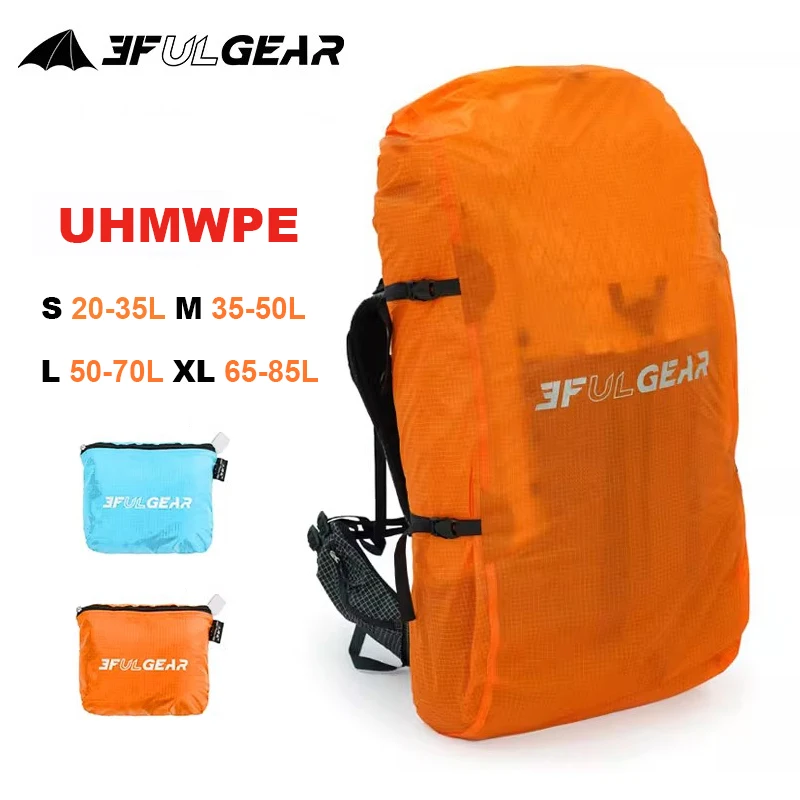3F UL GEAR Рюкзак Дождевик 20-85L Открытый Кемпинг Туризм Рюкзак Альпинизм Пылесборник UHMWPE Непромокаемый Чехол Для Рюкзака
