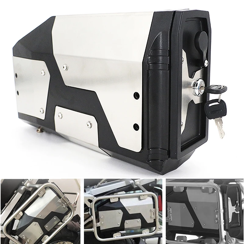 Ящик для инструментов для мотоцикла для BMW R1250GS R1200GS LC/ADV F750GS F850GS F800GS GS1200/GS1250, прочный АБС-пластик