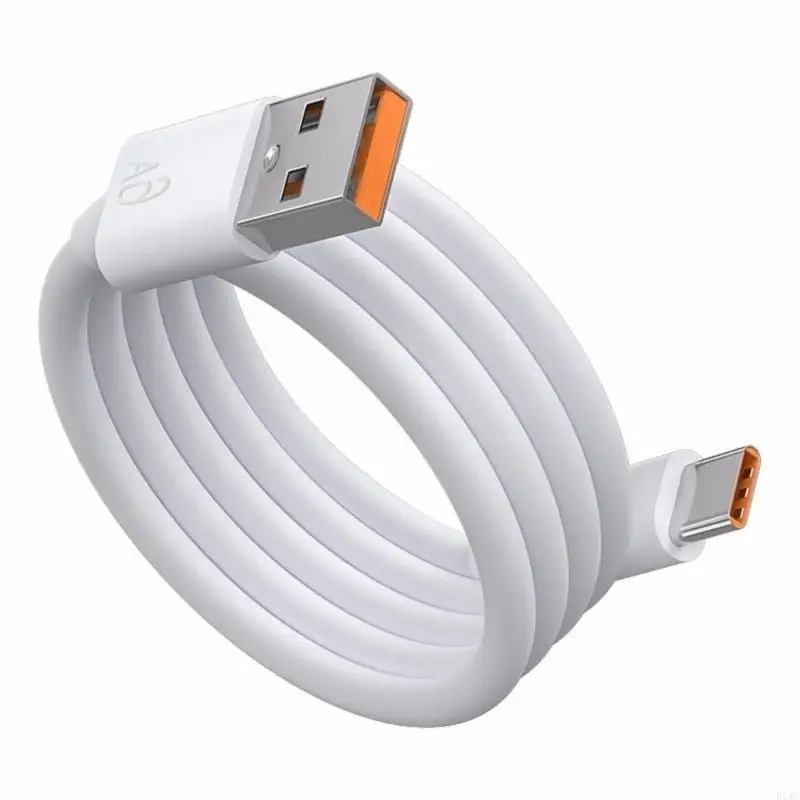 Портативный USB -USB -тип C Кабель C Кабель быстрого зарядки и передачи данных 66W 6A шнур данных